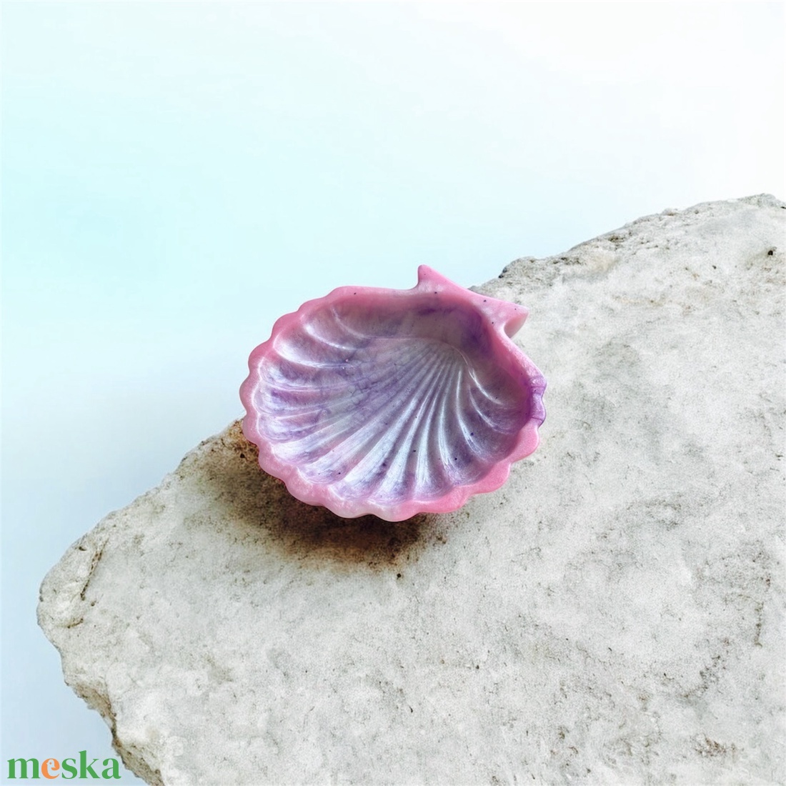 Ékszertartó kagyló - ékszer - ékszertartó - ékszertartó tál - Meska.hu