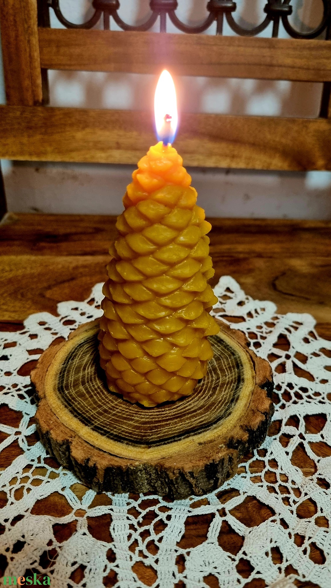 Méhviasz tobozgyertya - otthon & életmód - gyertya, illat, aroma - gyertya - Meska.hu Méhviasz tobozgyertya - otthon & életmód - gyertya, illat, aroma - gyertya - Meska.hu