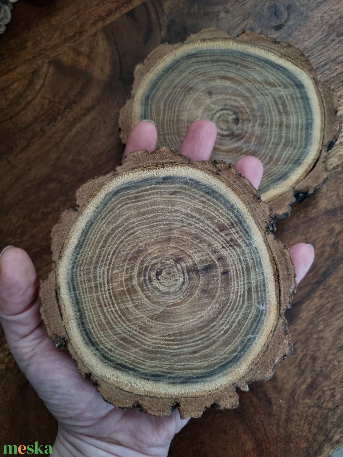 Akácfa korong - kellékek & szerszámok - dekorációs kellékek - egyéb kellékek - Meska.hu