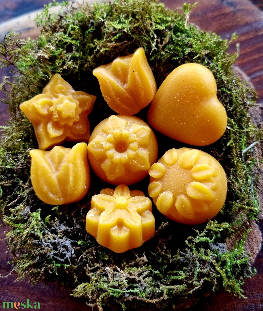 Tavaszi illatviasz válogatás méhviaszból - otthon & életmód - gyertya, illat, aroma - illatviasz - Meska.hu