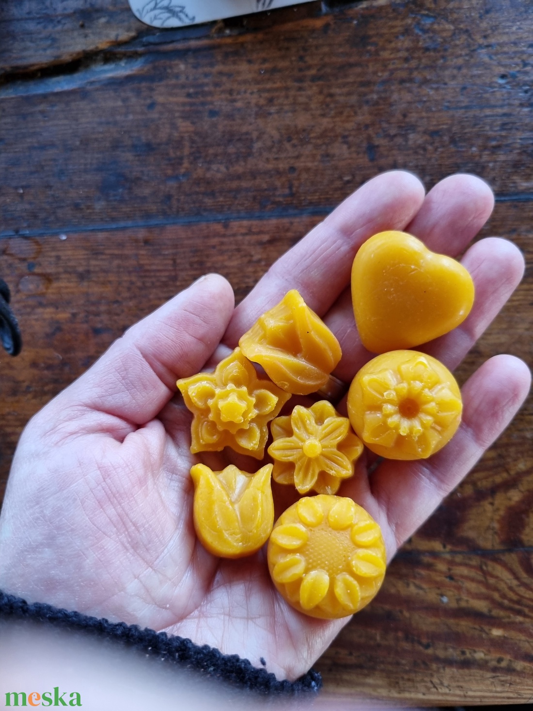 Tavaszi illatviasz válogatás méhviaszból - otthon & életmód - gyertya, illat, aroma - illatviasz - Meska.hu