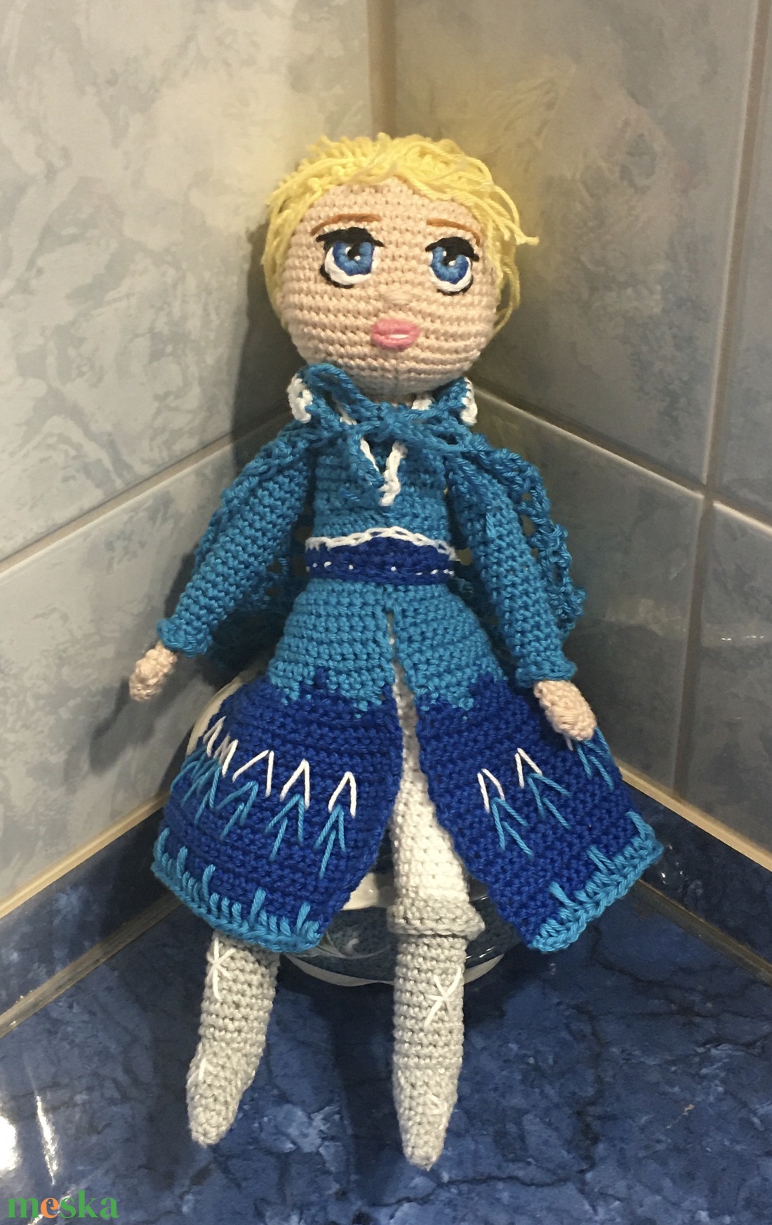 Elza Jégvarázs - játék & sport - plüssállat & játékfigura - plüss mesefigurák - Meska.hu