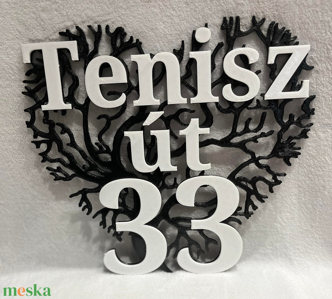 Házszám  - otthon & életmód - ház & kert - házszám - Meska.hu