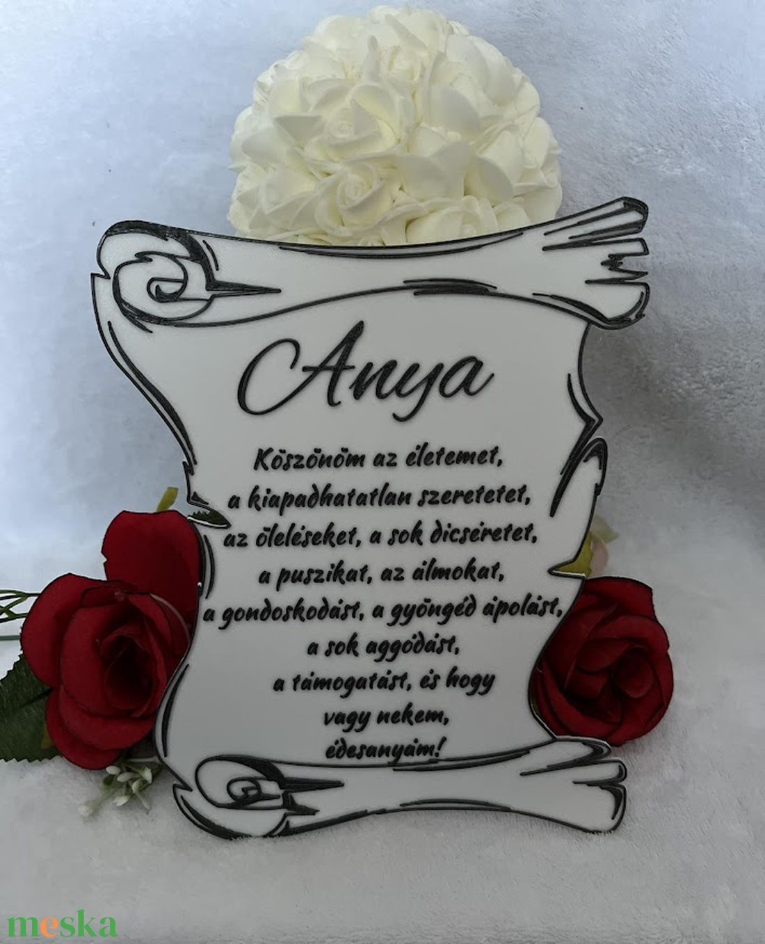 Anyák napi pergamen - otthon & életmód - dekoráció - dísztárgy - Meska.hu