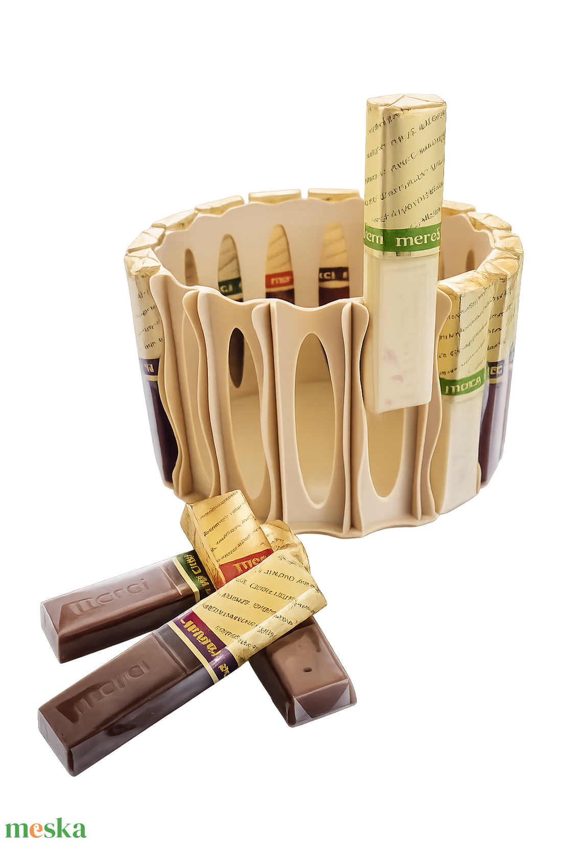 Csokibox tartó - otthon & életmód - virágdekoráció - virágok - virágbox - Meska.hu