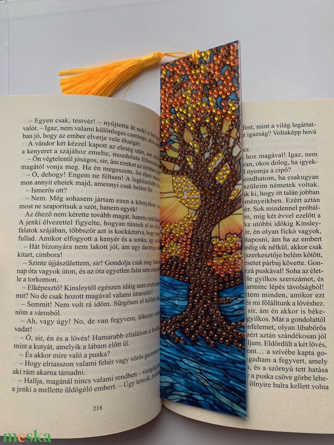 Könyvjelző életfa mintával - könyv & zene - könyvjelző - Meska.hu