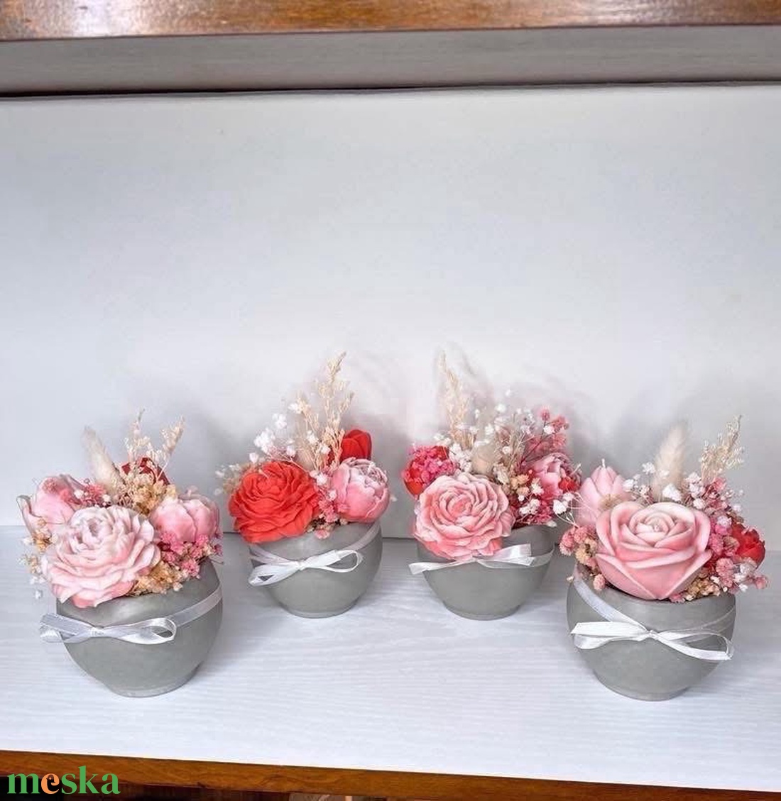 Gyertya csokor - otthon & életmód - gyertya, illat, aroma - gyertya - Meska.hu