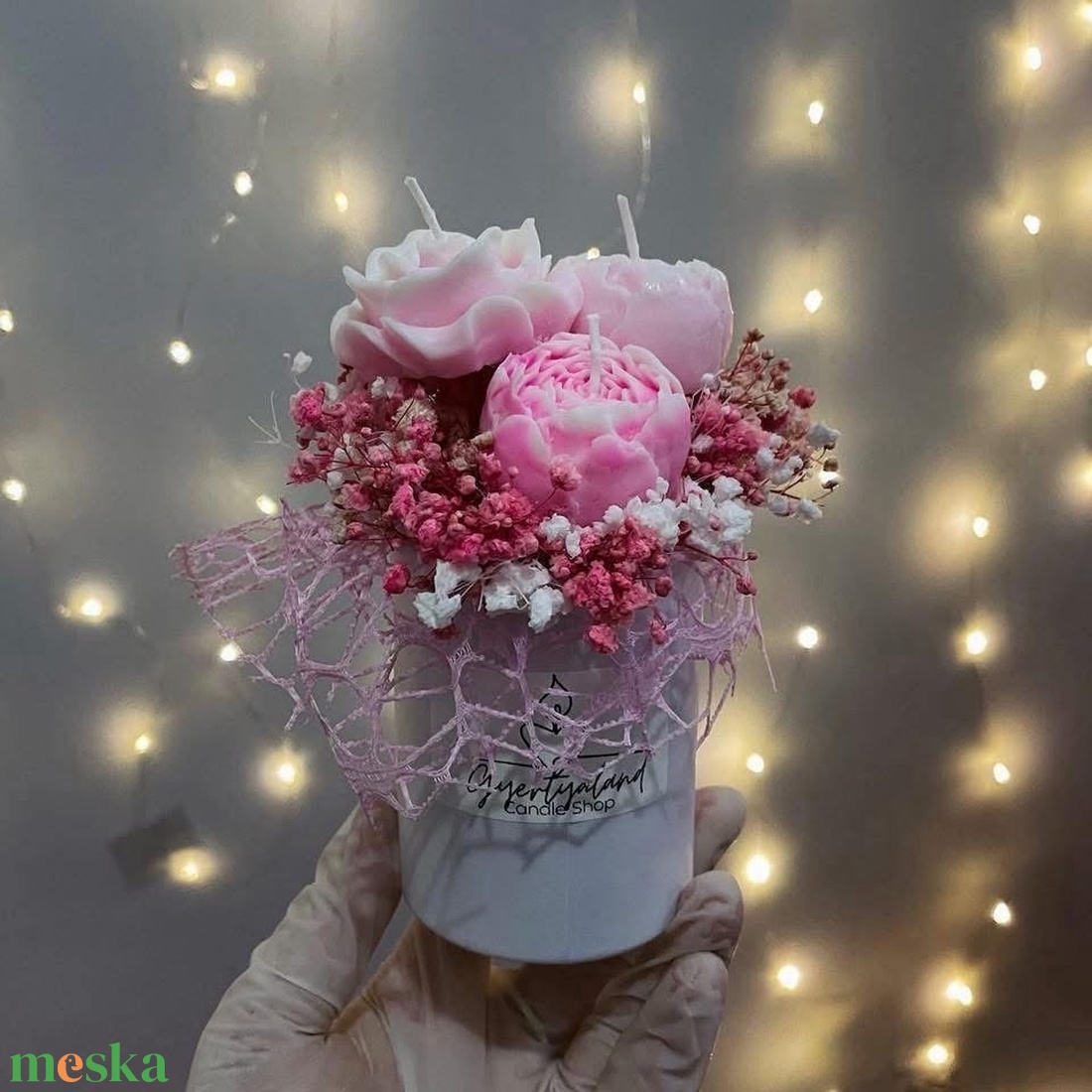 Gyertya csokor - otthon & életmód - gyertya, illat, aroma - gyertya - Meska.hu