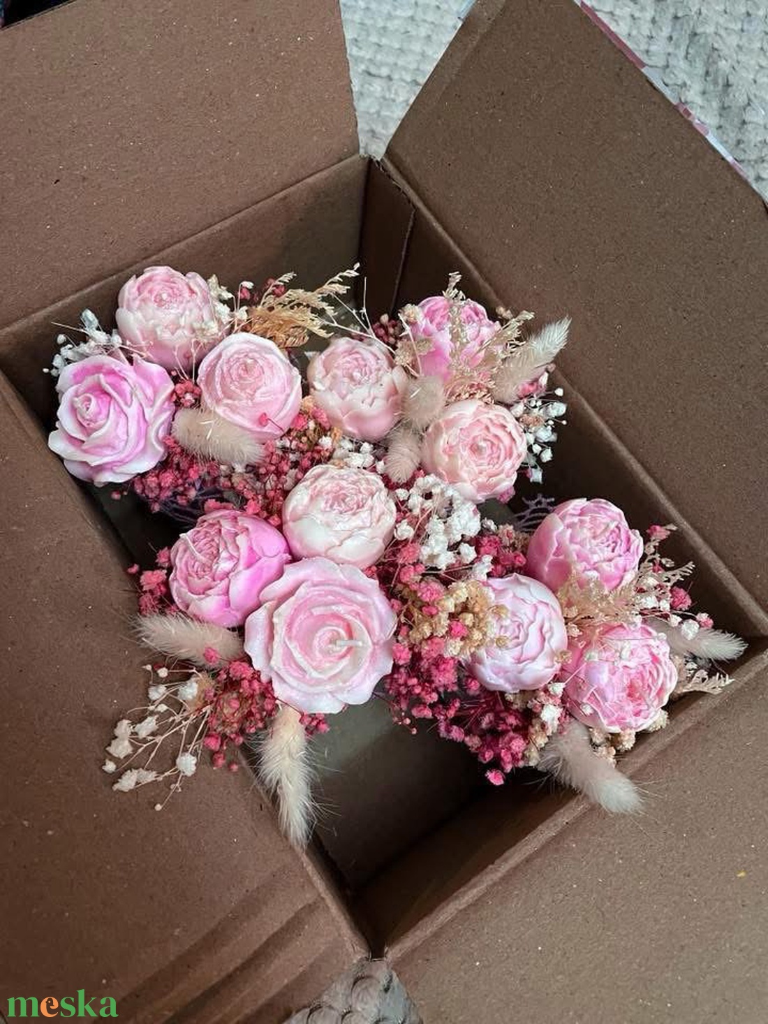 Gyertya csokor - otthon & életmód - gyertya, illat, aroma - gyertya - Meska.hu