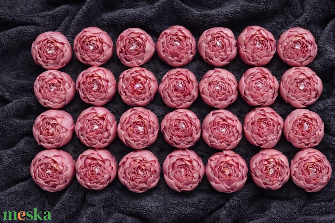 Bazsarózsa gyertya - otthon & életmód - gyertya, illat, aroma - gyertya - Meska.hu