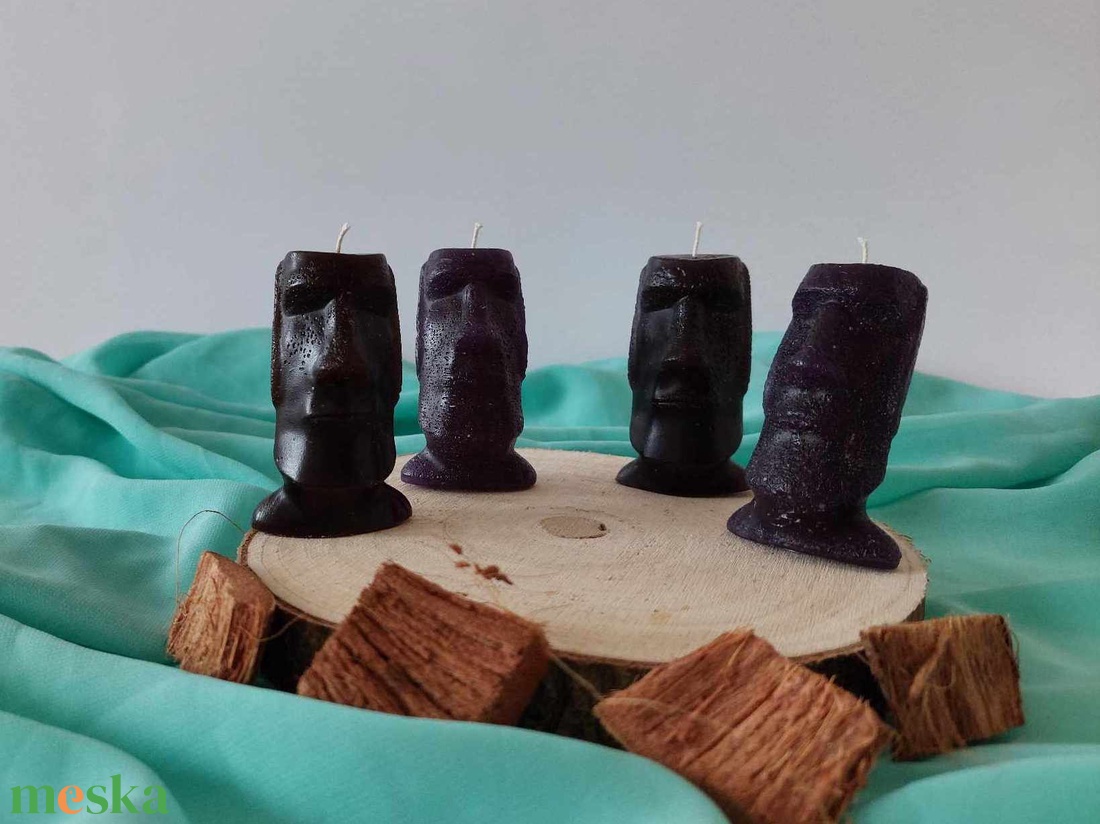 Kőfej Moai gyertya szettben - otthon & életmód - gyertya, illat, aroma - gyertya - Meska.hu Kőfej Moai gyertya szettben - otthon & életmód - gyertya, illat, aroma - gyertya - Meska.hu