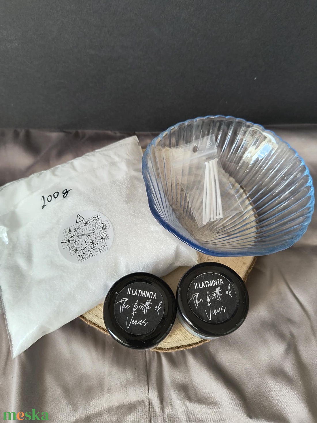 Vénusz születése gyertya szett - otthon & életmód - gyertya, illat, aroma - gyertya - Meska.hu