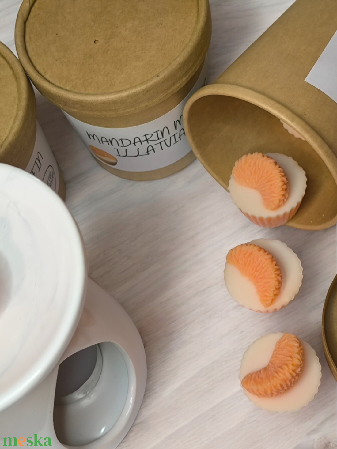 Mandarin muffin illatviasz - otthon & életmód - gyertya, illat, aroma - illatviasz - Meska.hu Mandarin muffin illatviasz - otthon & életmód - gyertya, illat, aroma - illatviasz - Meska.hu