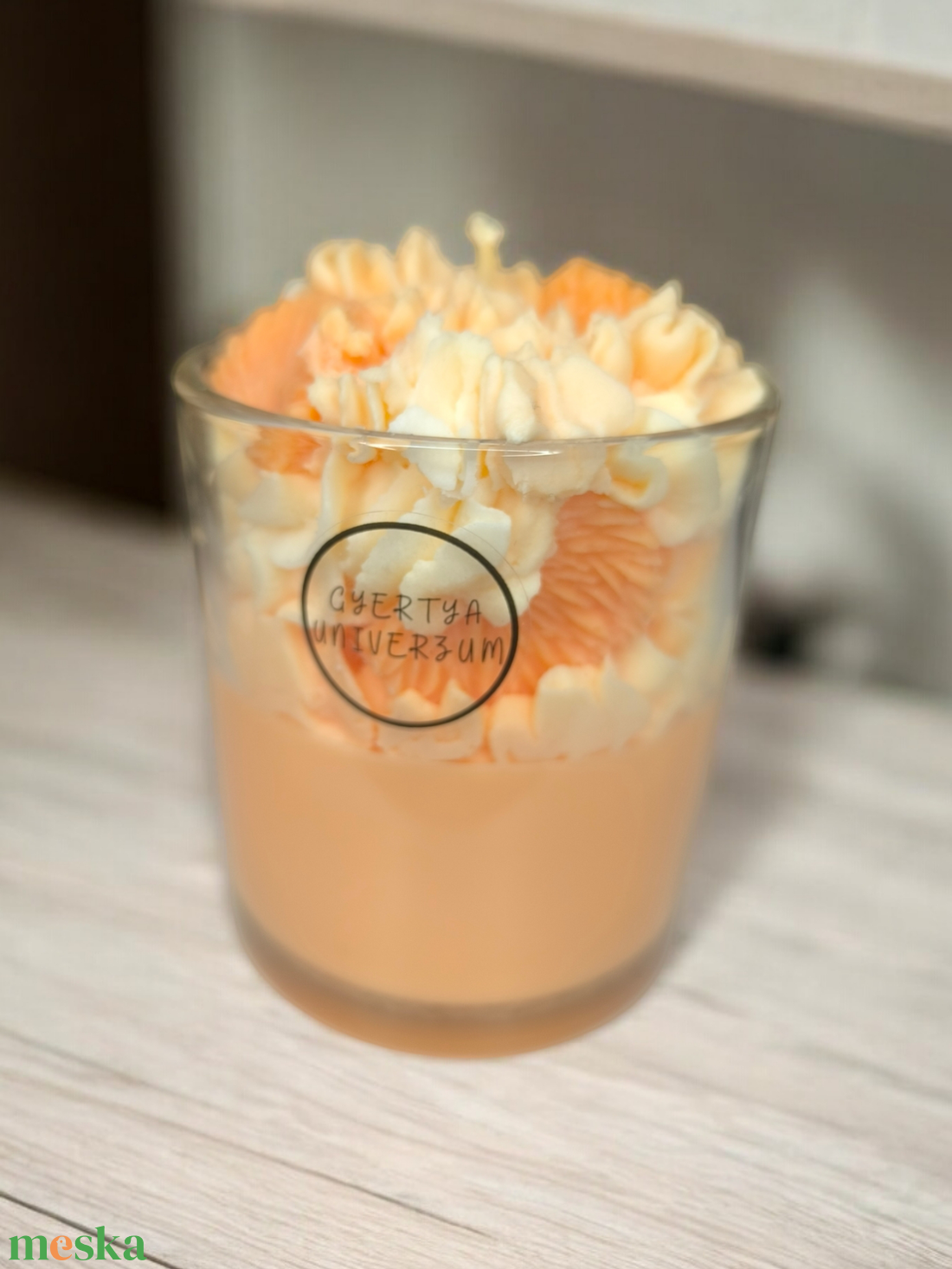 Mandarin gyertya  - otthon & életmód - gyertya, illat, aroma - gyertya - Meska.hu