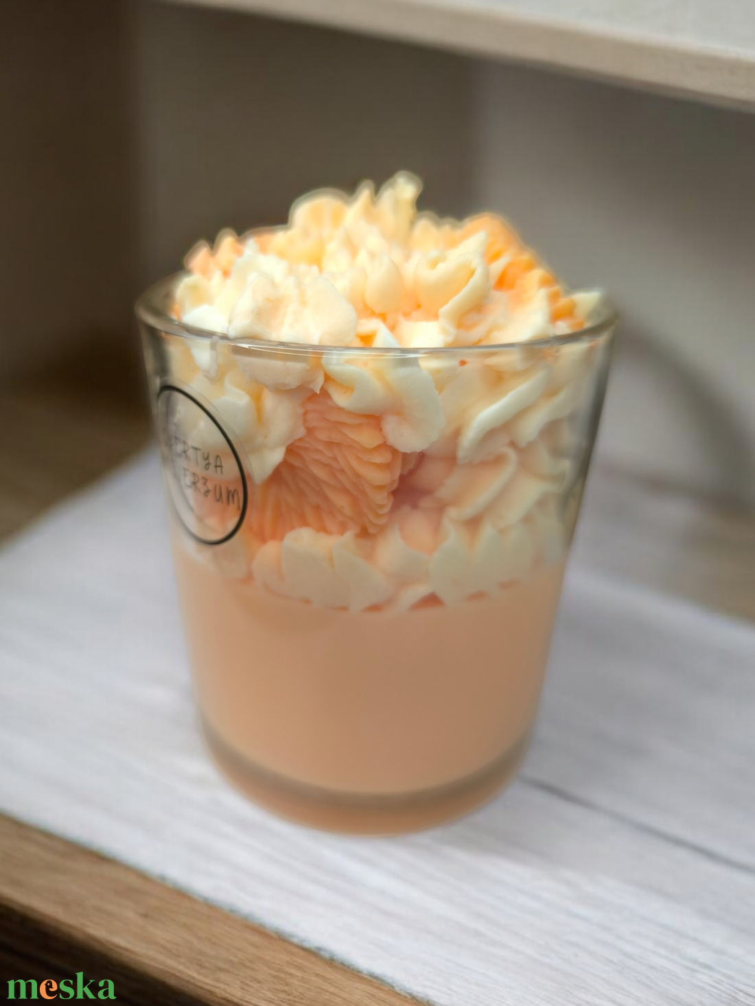 Mandarin gyertya  - otthon & életmód - gyertya, illat, aroma - gyertya - Meska.hu