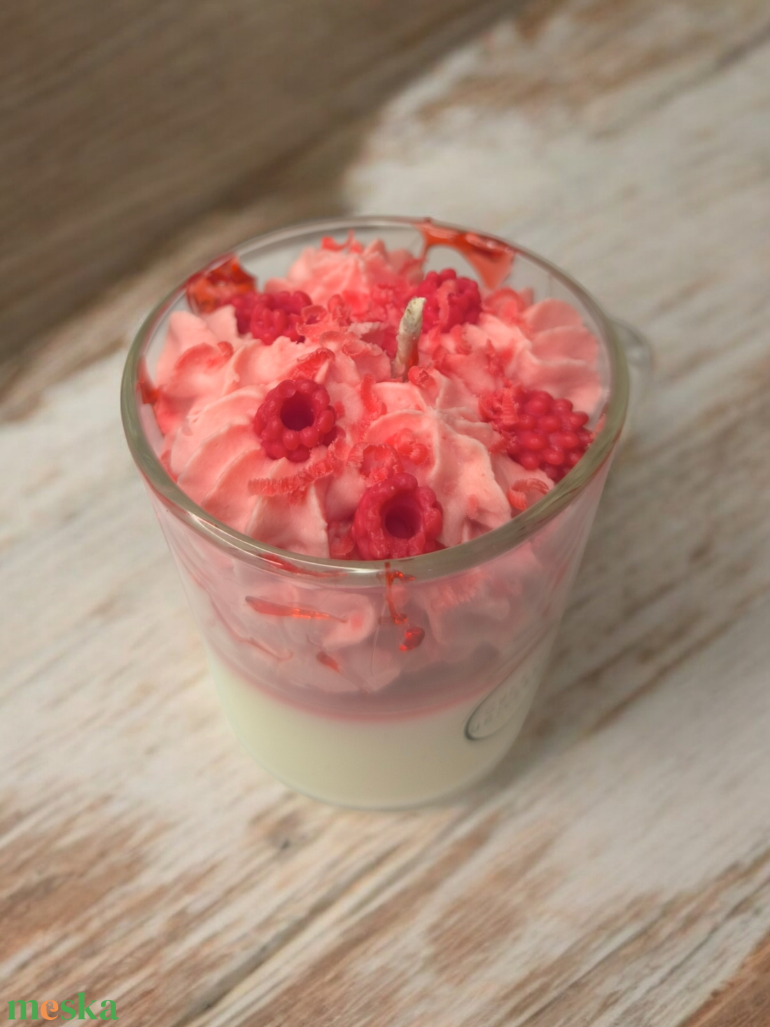 Málnás Panna Cotta gyertya - otthon & életmód - gyertya, illat, aroma - gyertya - Meska.hu Málnás Panna Cotta gyertya - otthon & életmód - gyertya, illat, aroma - gyertya - Meska.hu