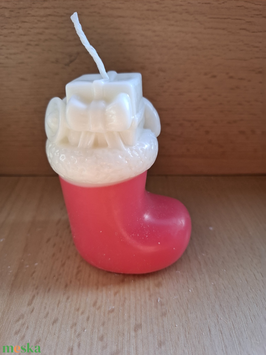 Csizma Szójaviasz gyertya - karácsony - karácsonyi lakásdekoráció - karácsonyi illatgyertya, mécses - Meska.hu Csizma Szójaviasz gyertya - karácsony - karácsonyi lakásdekoráció - karácsonyi illatgyertya, mécses - Meska.hu