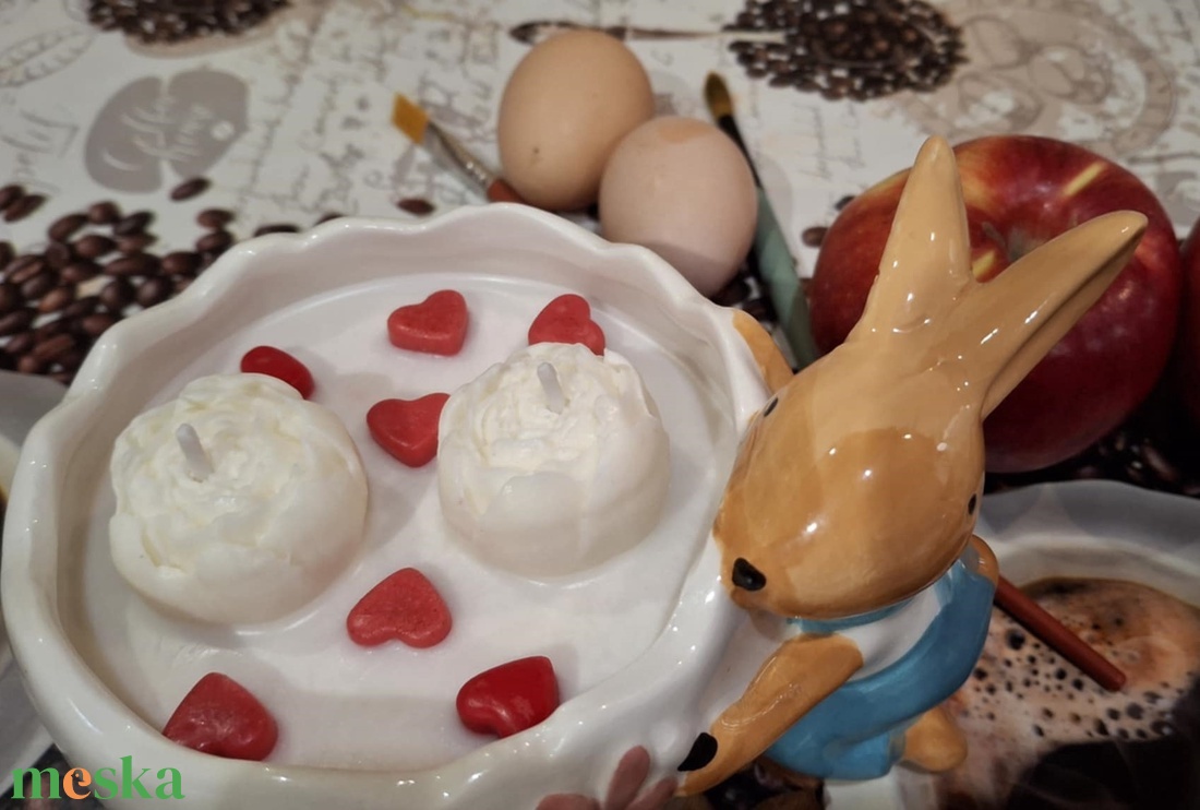 Szójaviaszgyertya kerámiakaspóban - otthon & életmód - gyertya, illat, aroma - gyertya - Meska.hu