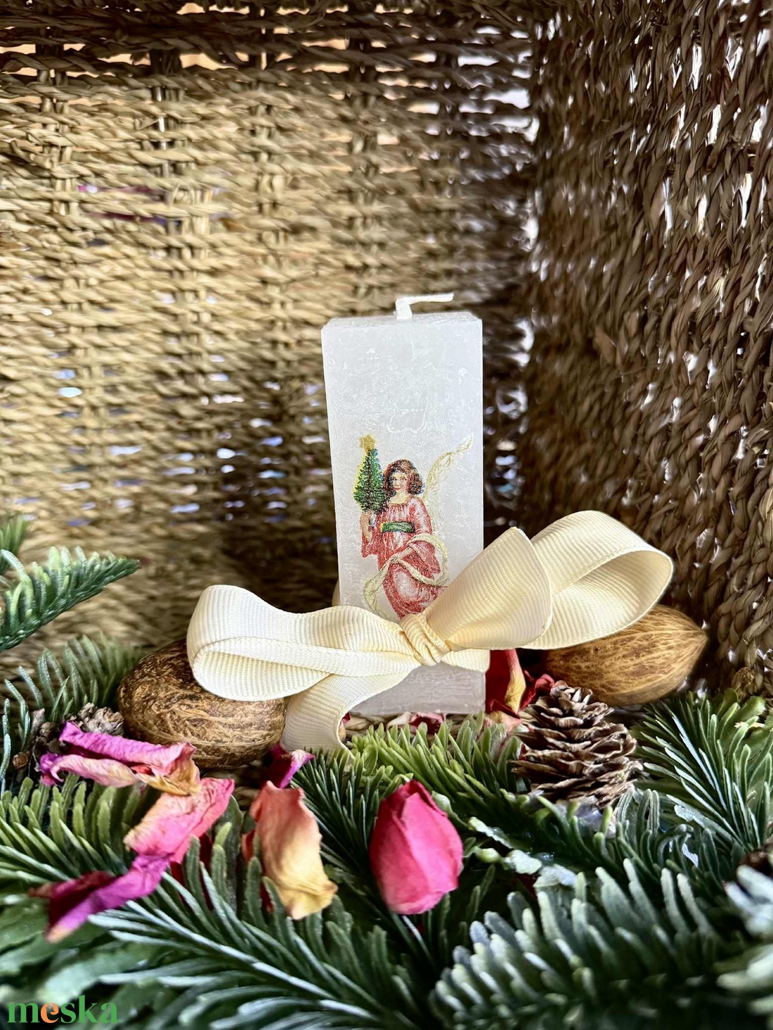 fényhasáb  - otthon & életmód - gyertya, illat, aroma - gyertya - Meska.hu