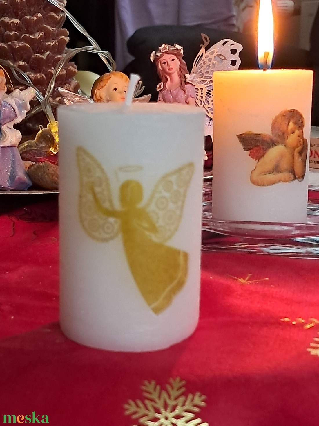 fényhenger - otthon & életmód - gyertya, illat, aroma - gyertya - Meska.hu