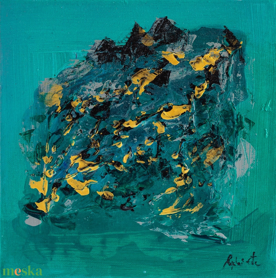 Nyugalom, absztrakt festmény vásznon, 24x24 - otthon & életmód - dekoráció - kép & falikép - vászonkép - Meska.hu Nyugalom, absztrakt festmény vásznon, 24x24 - otthon & életmód - dekoráció - kép & falikép - vászonkép - Meska.hu