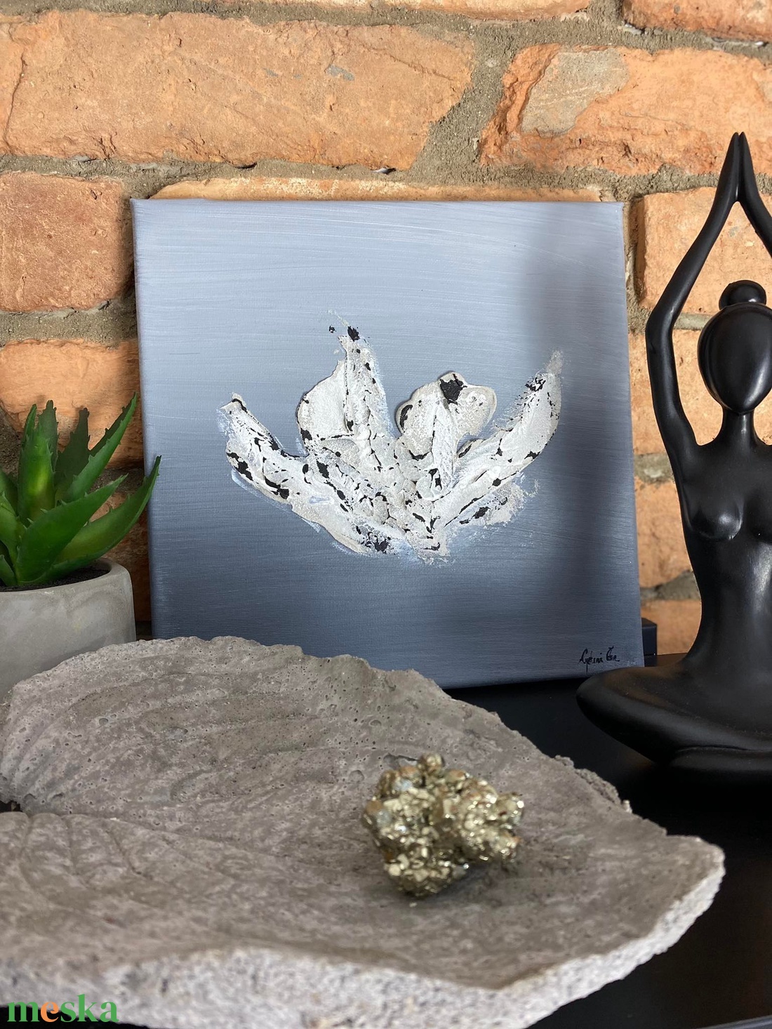 Tisztaság, absztrakt festmény vásznon, 24x24 - otthon & életmód - dekoráció - fali és függő dekoráció - függődísz - Meska.hu Tisztaság, absztrakt festmény vásznon, 24x24 - otthon & életmód - dekoráció - fali és függő dekoráció - függődísz - Meska.hu