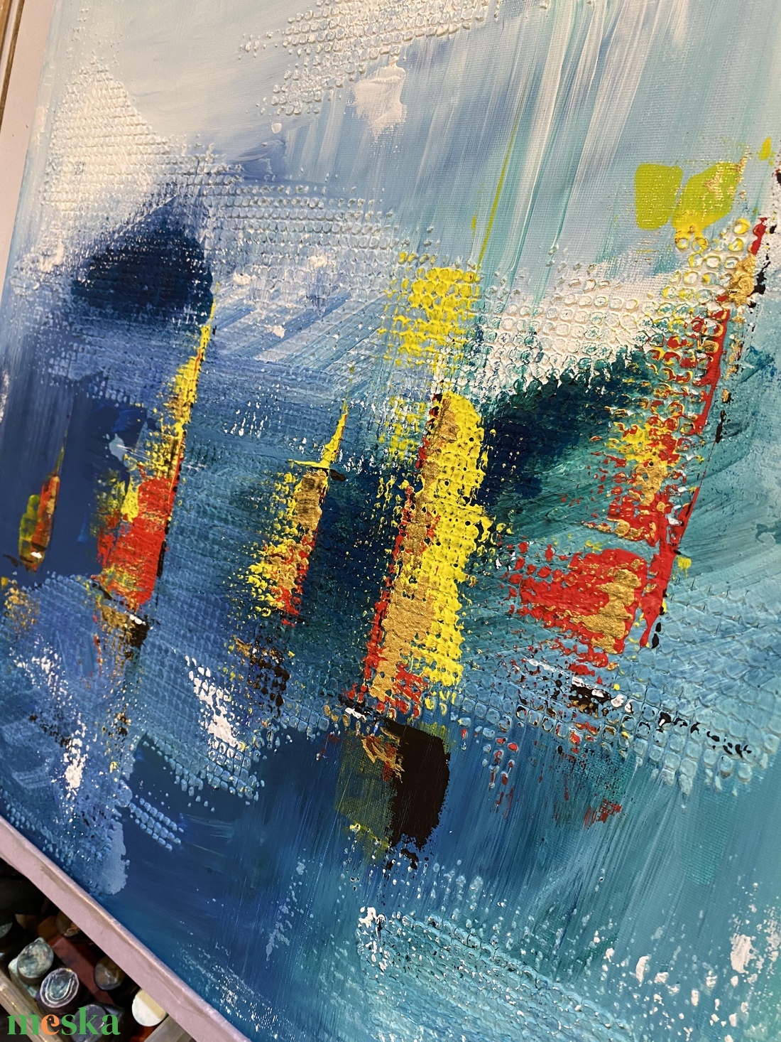 Balatoni vitorlások, 50x50 akril könnyű vásznon - művészet - festmény - akril - Meska.hu Balatoni vitorlások, 50x50 akril könnyű vásznon - művészet - festmény - akril - Meska.hu