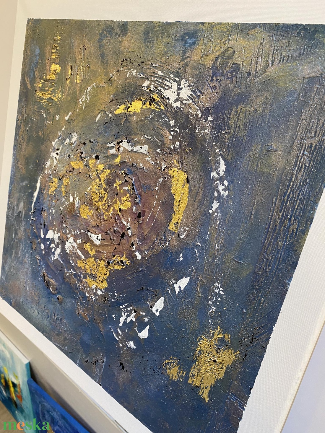 Absztrakt festmény, Végtelen, 50x50 akril könnyű vásznon - művészet - festmény - akril - Meska.hu Absztrakt festmény, Végtelen, 50x50 akril könnyű vásznon - művészet - festmény - akril - Meska.hu
