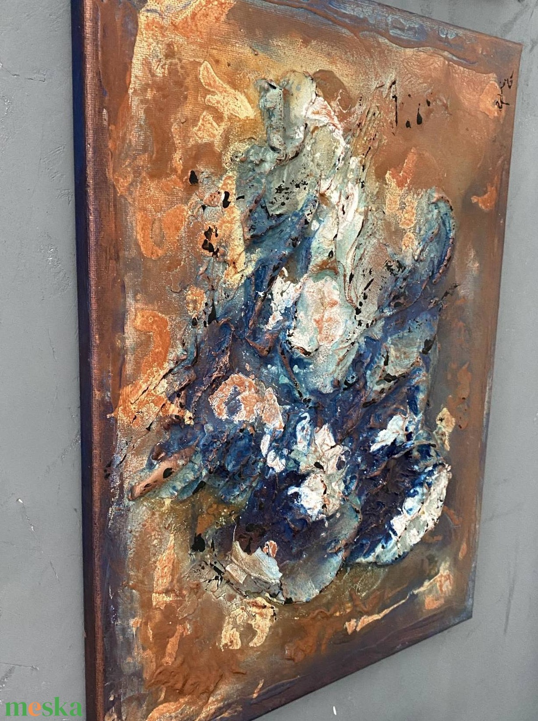 Absztrakt festmény, Biztonság, 30x40 akril könnyű vásznon - művészet - festmény - akril - Meska.hu Absztrakt festmény, Biztonság, 30x40 akril könnyű vásznon - művészet - festmény - akril - Meska.hu