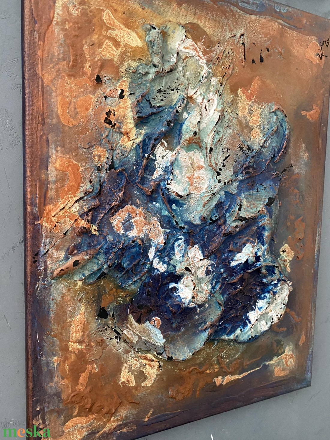 Absztrakt festmény, Biztonság, 30x40 akril könnyű vásznon - művészet - festmény - akril - Meska.hu Absztrakt festmény, Biztonság, 30x40 akril könnyű vásznon - művészet - festmény - akril - Meska.hu