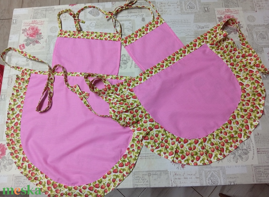 Anya-Lánya kötény - otthon & életmód - konyhafelszerelés, tálalás - konyhai textil - kötény - Meska.hu