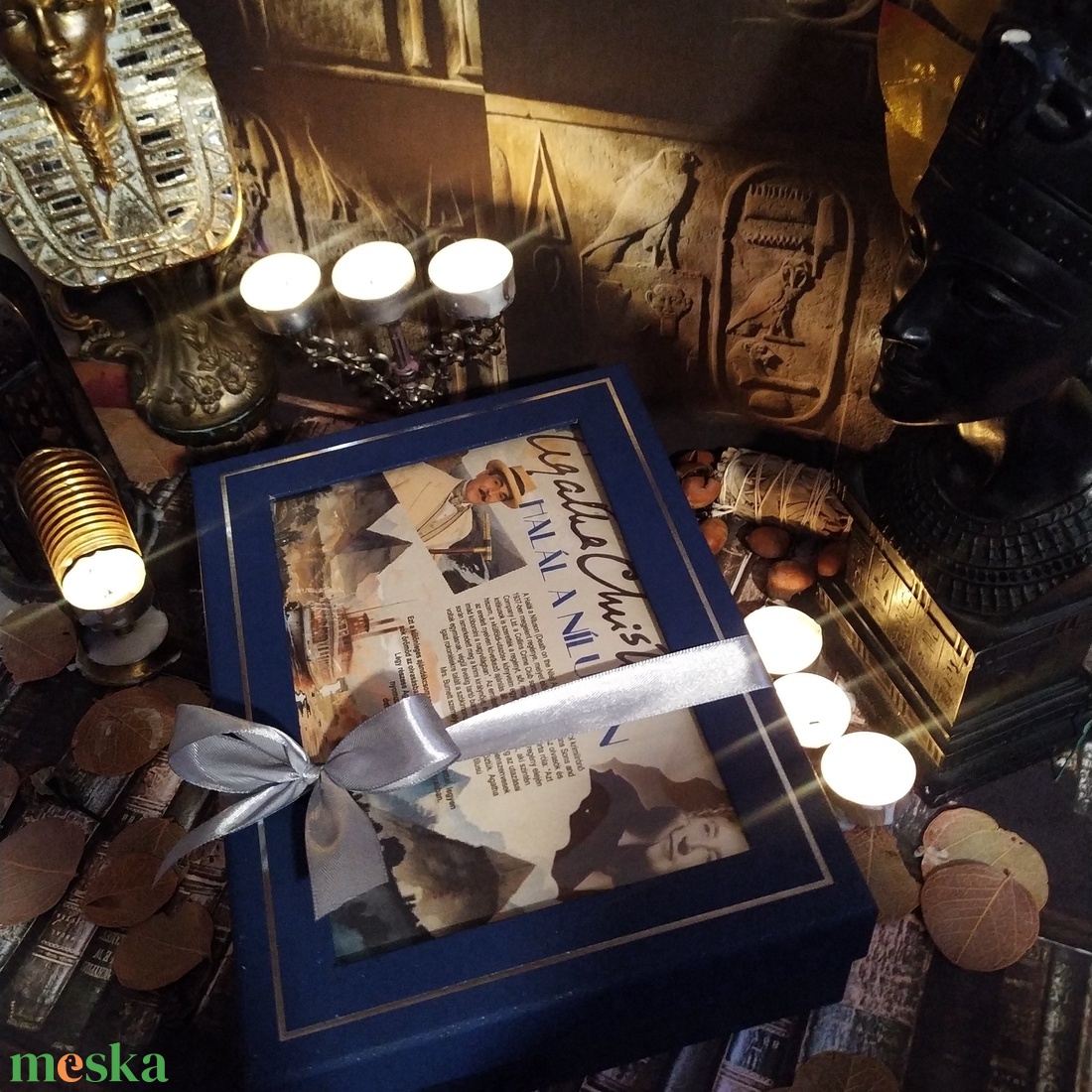 Agatha Christie Halál a Níluson ajándékcsomag ajándékbox szülinapra névnapra karácsonyra - szépségápolás - kozmetikai ajándékcsomag - Meska.hu Agatha Christie Halál a Níluson ajándékcsomag ajándékbox szülinapra névnapra karácsonyra - szépségápolás - kozmetikai ajándékcsomag - Meska.hu