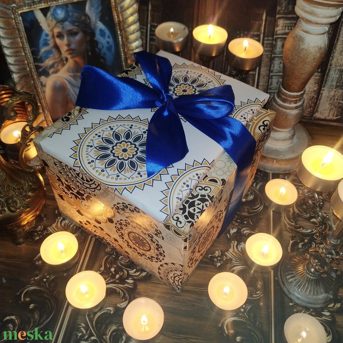 Ajándékcsomag kávéval, kávés csészével és csokoládéval Modern Istennőknek nőnapra, karácsonyra, névnapra, szülinapra - élelmiszer - gourmet ajándékcsomag - Meska.hu