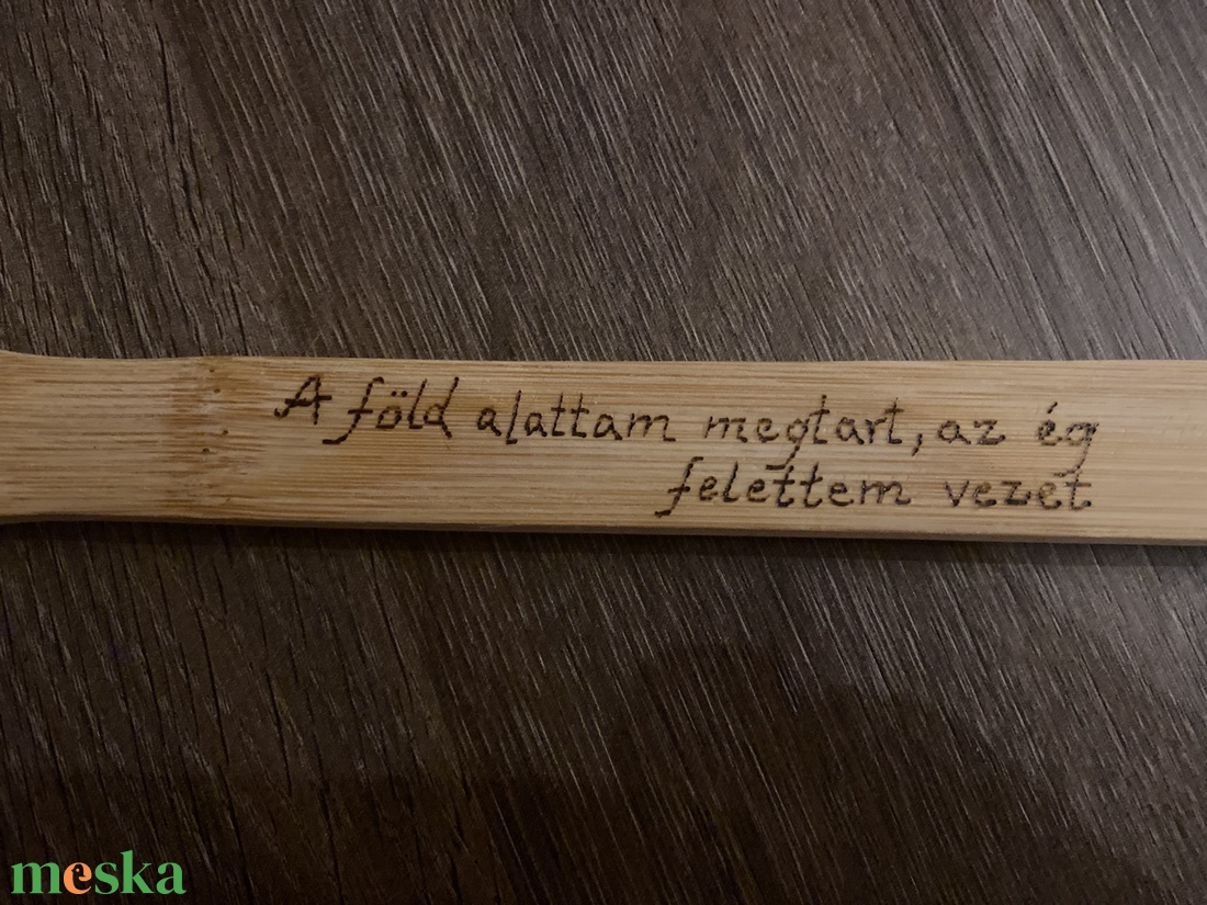 Nem csak főzőkanál - egy mondat magadhoz - otthon & életmód - konyhafelszerelés, tálalás - sütés, főzés - fakanál & fakanáltartó - Meska.hu