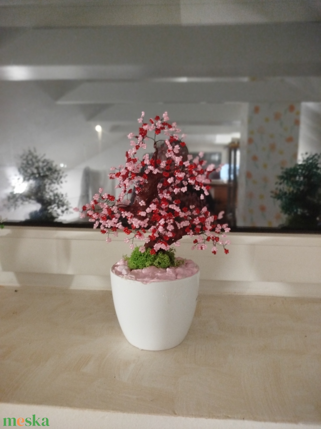 A Siker fája � kézzel készült gyöngyfa dekoráció, több színben kérhető - otthon & életmód - dekoráció - dísztárgy - Meska.hu