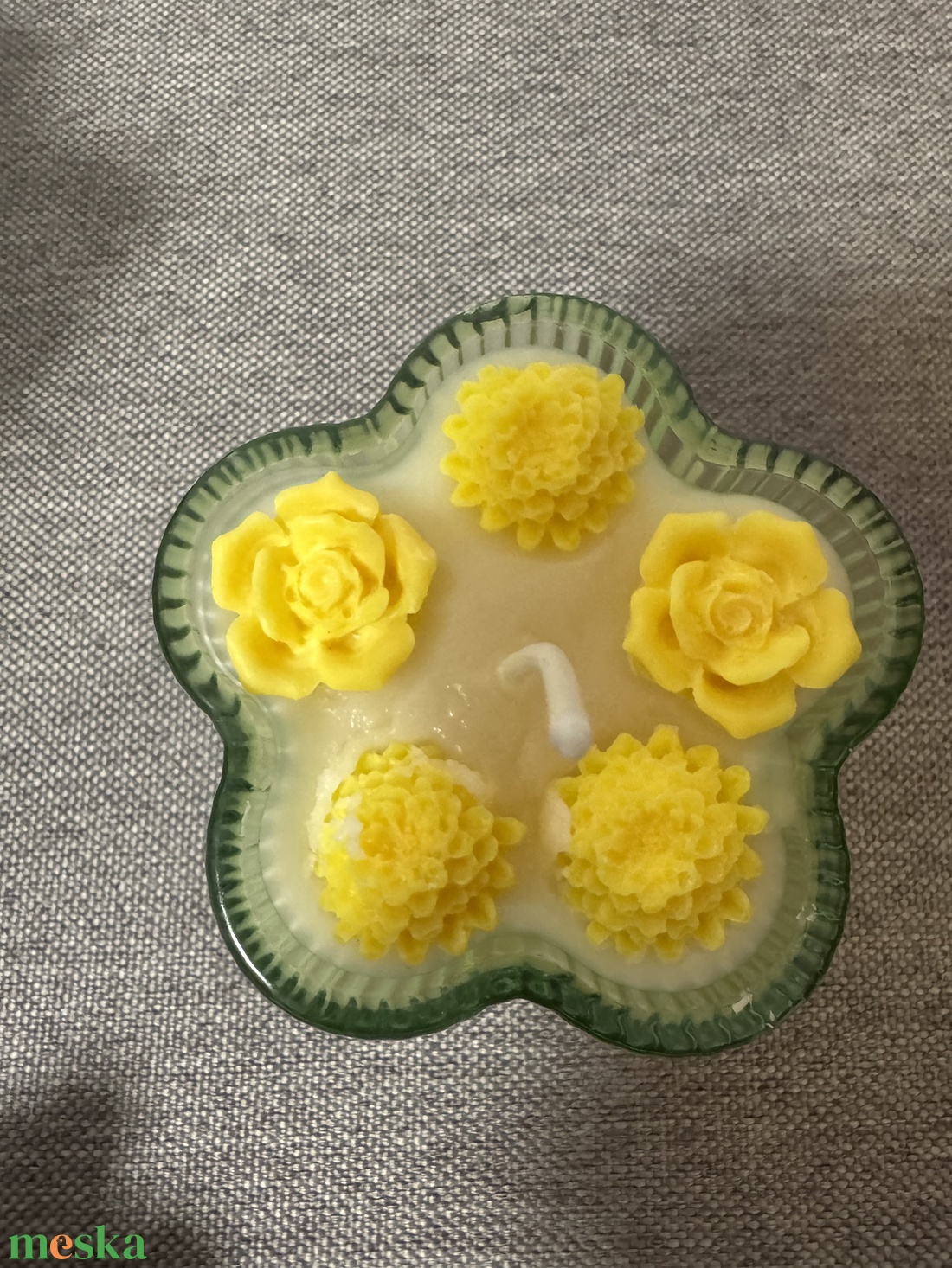 Frézia illatú gyertya - diy (csináld magad) - egységcsomag - Meska.hu