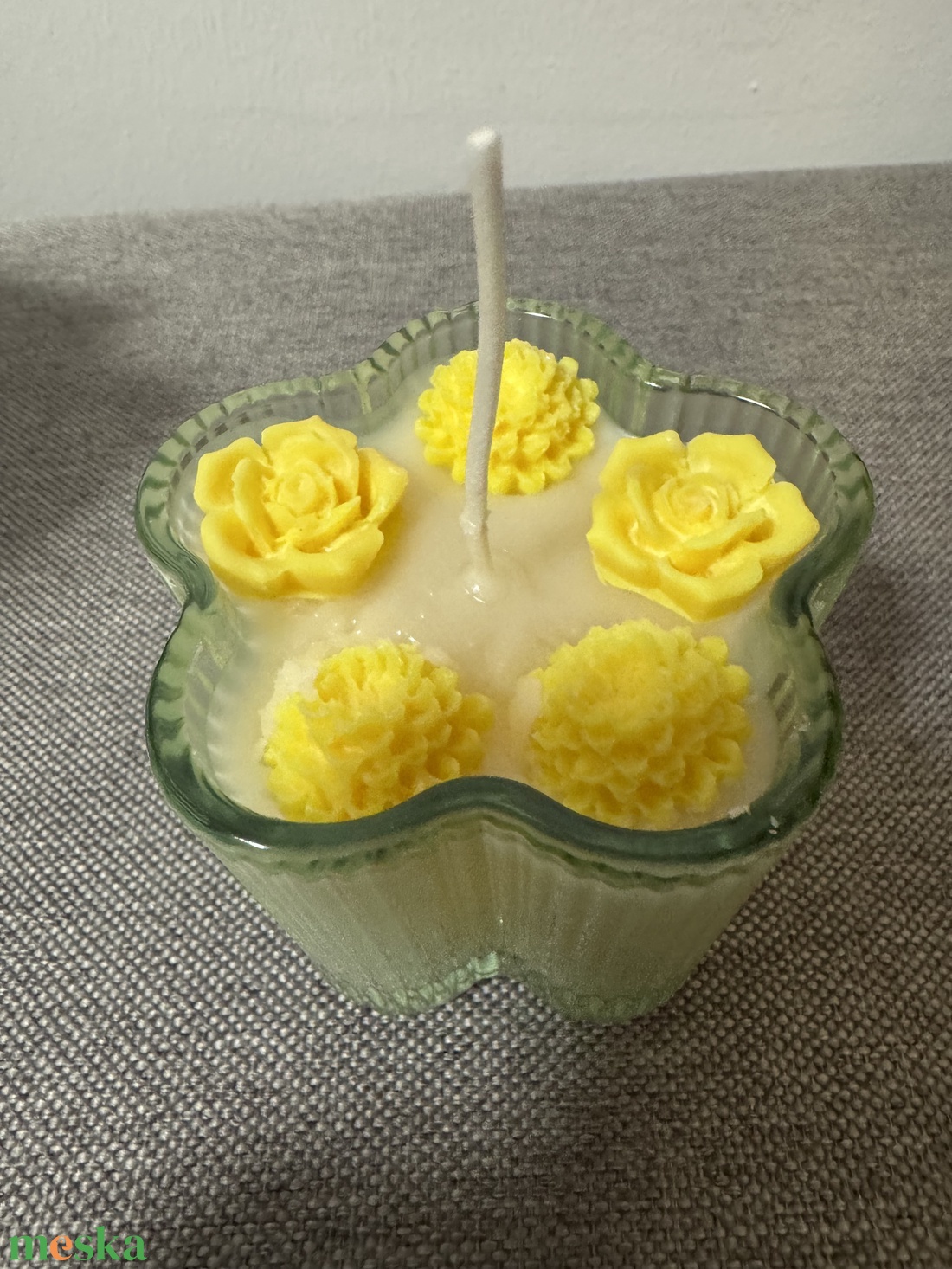 Frézia illatú gyertya - diy (csináld magad) - egységcsomag - Meska.hu