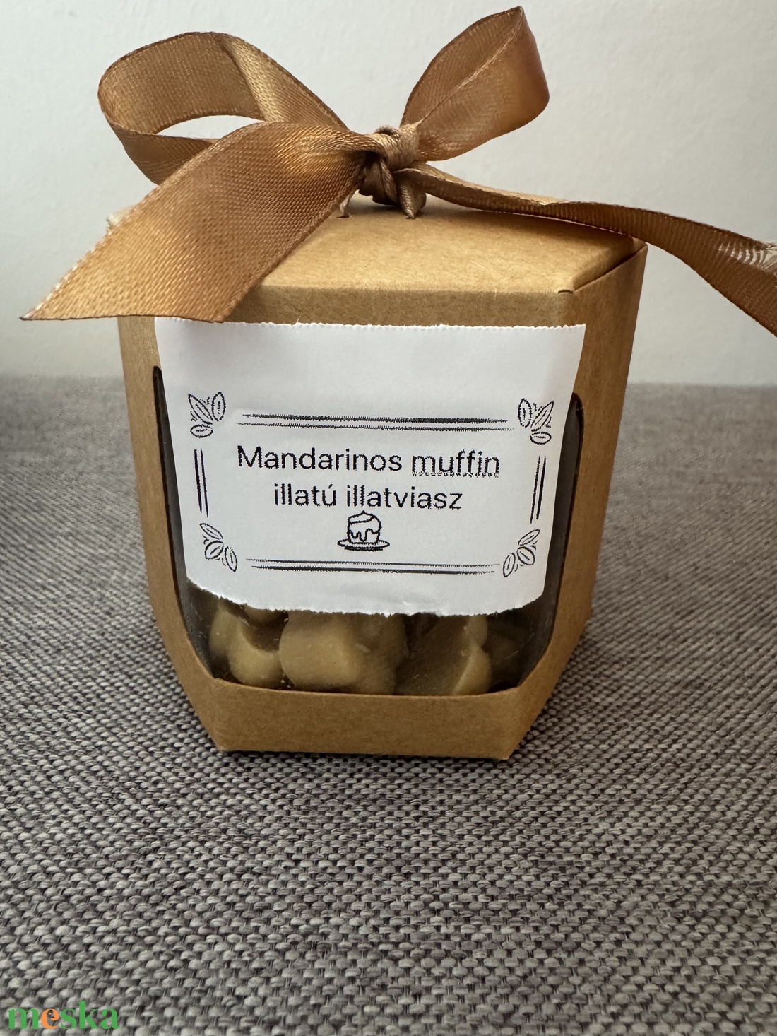 Mandarinos muffin illatú illatviasz - diy (csináld magad) - egységcsomag - Meska.hu