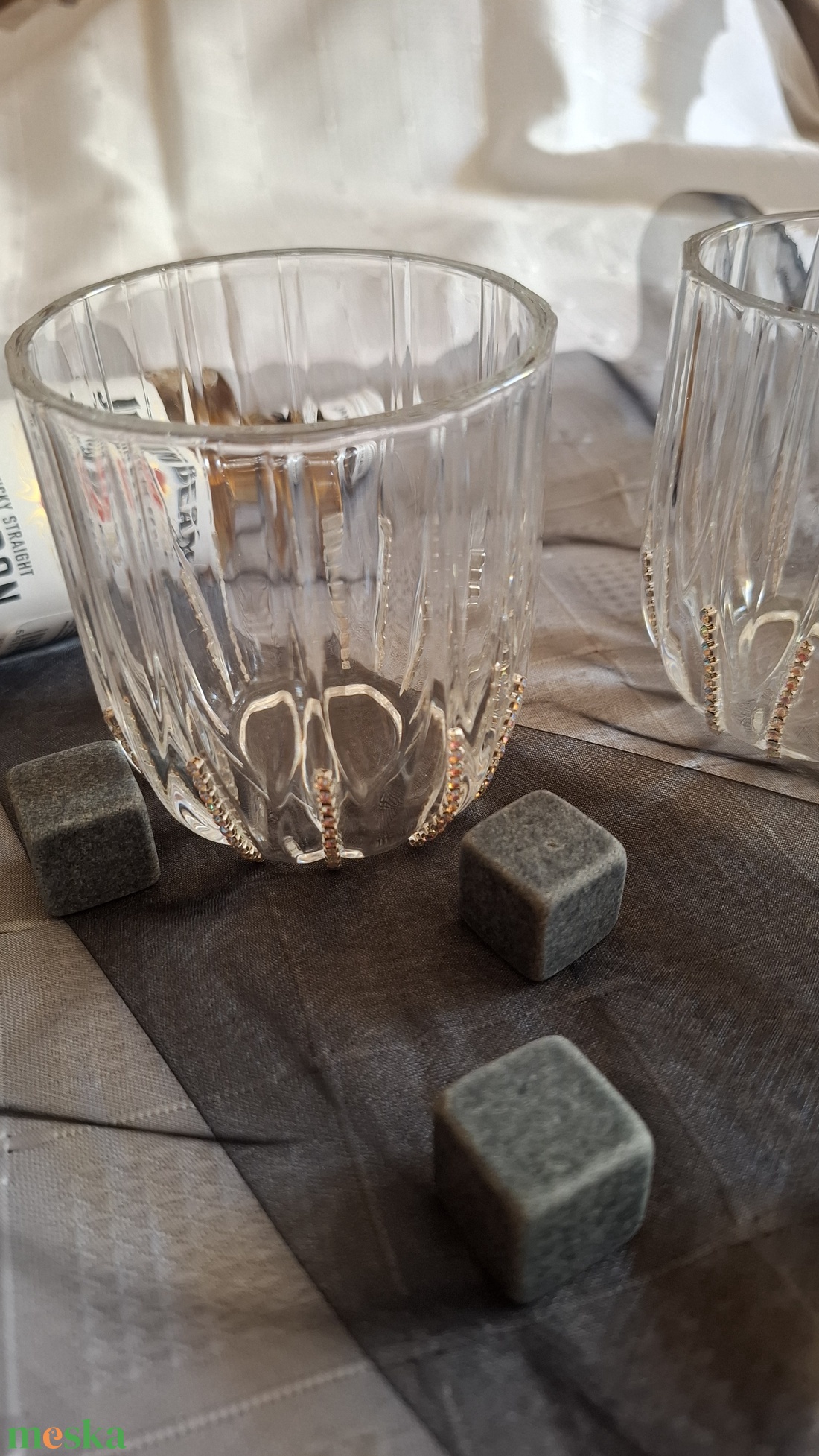 The Silver Gentleman whiskey box - esküvő - dekoráció - esküvői asztaldísz - Meska.hu
