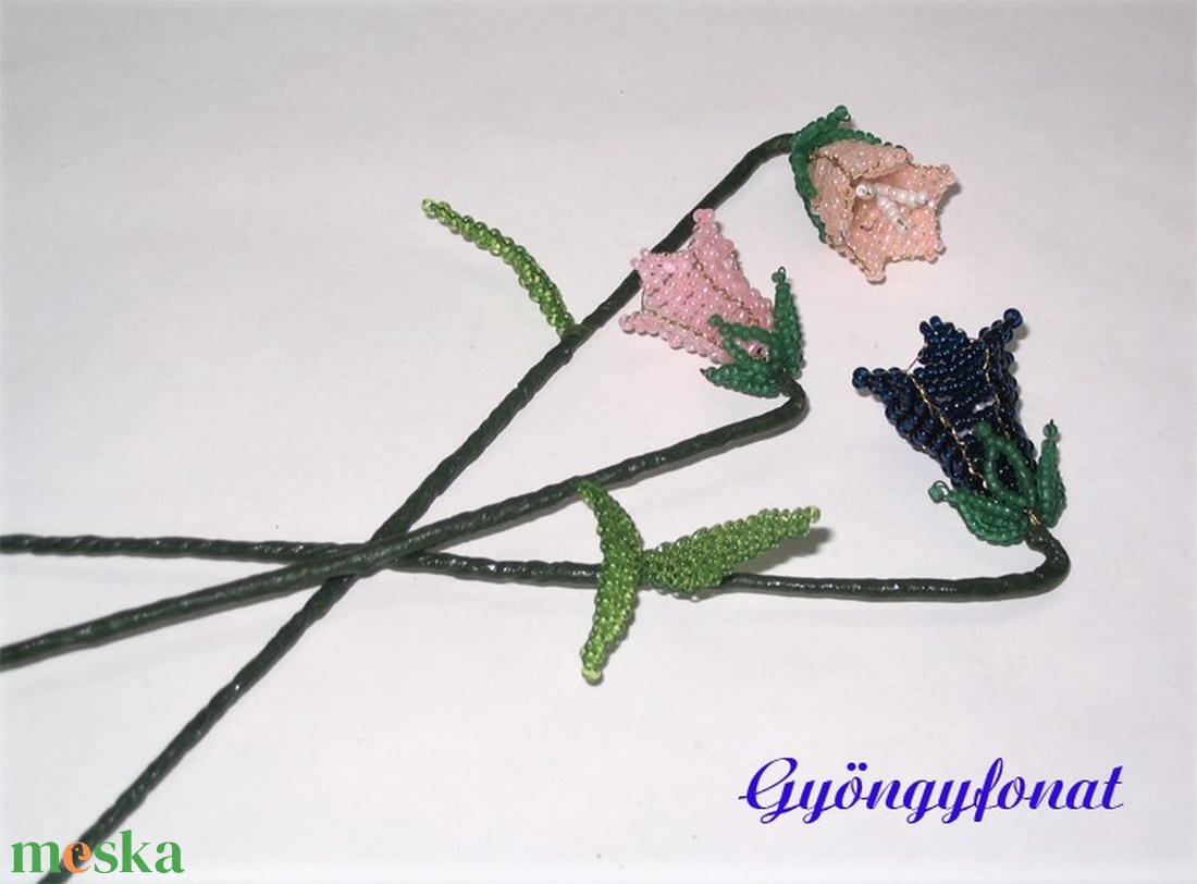 Gyöngy, harangvirág, szálas virág - otthon & életmód - dekoráció - virágdísz és tartó - csokor & virágdísz - Meska.hu Gyöngy, harangvirág, szálas virág - otthon & életmód - dekoráció - virágdísz és tartó - csokor & virágdísz - Meska.hu