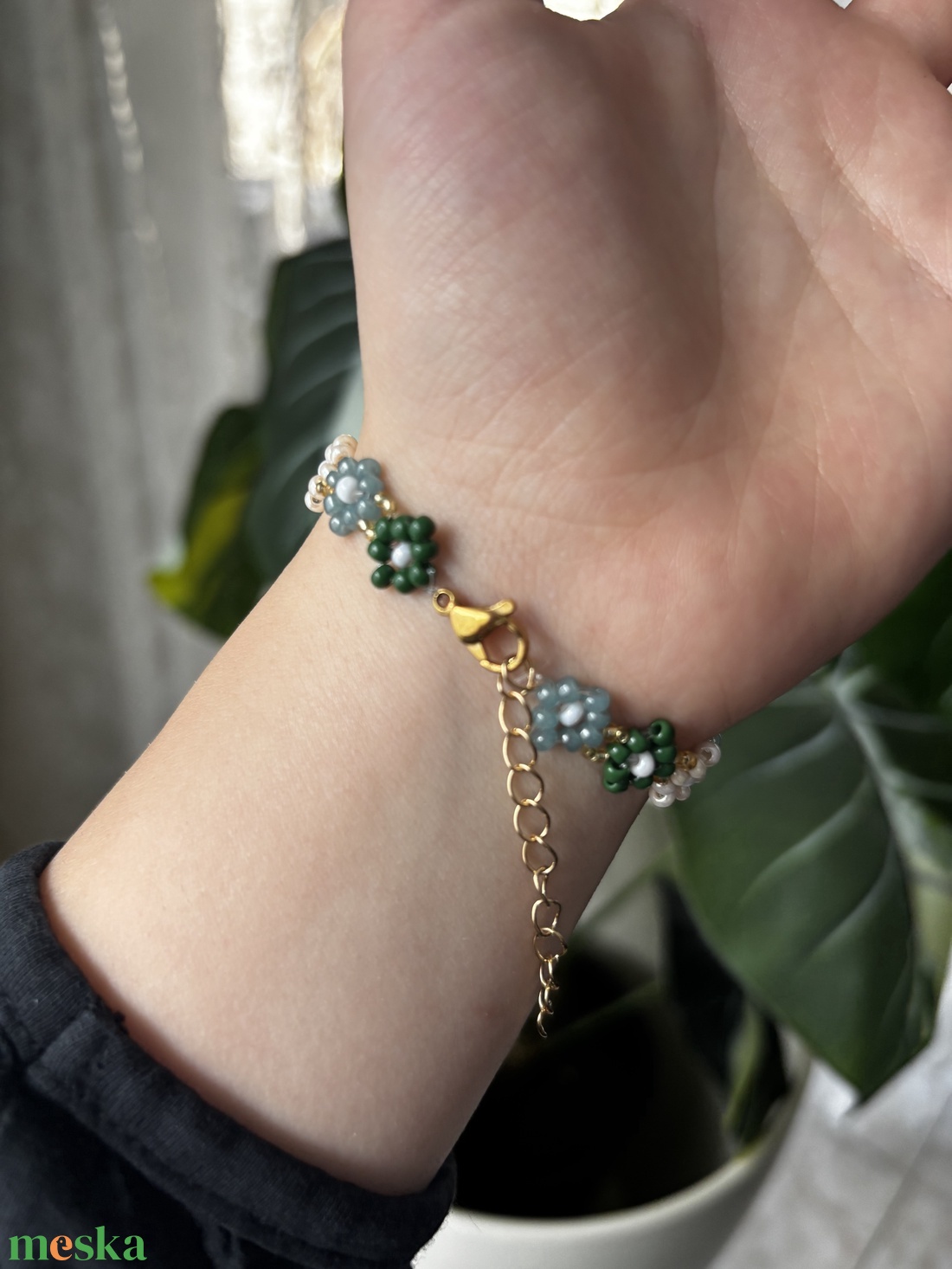 � Napszőtte Vadvirágok  � kézműves karkötő - ékszer - karkötő - gyöngyös karkötő - Meska.hu