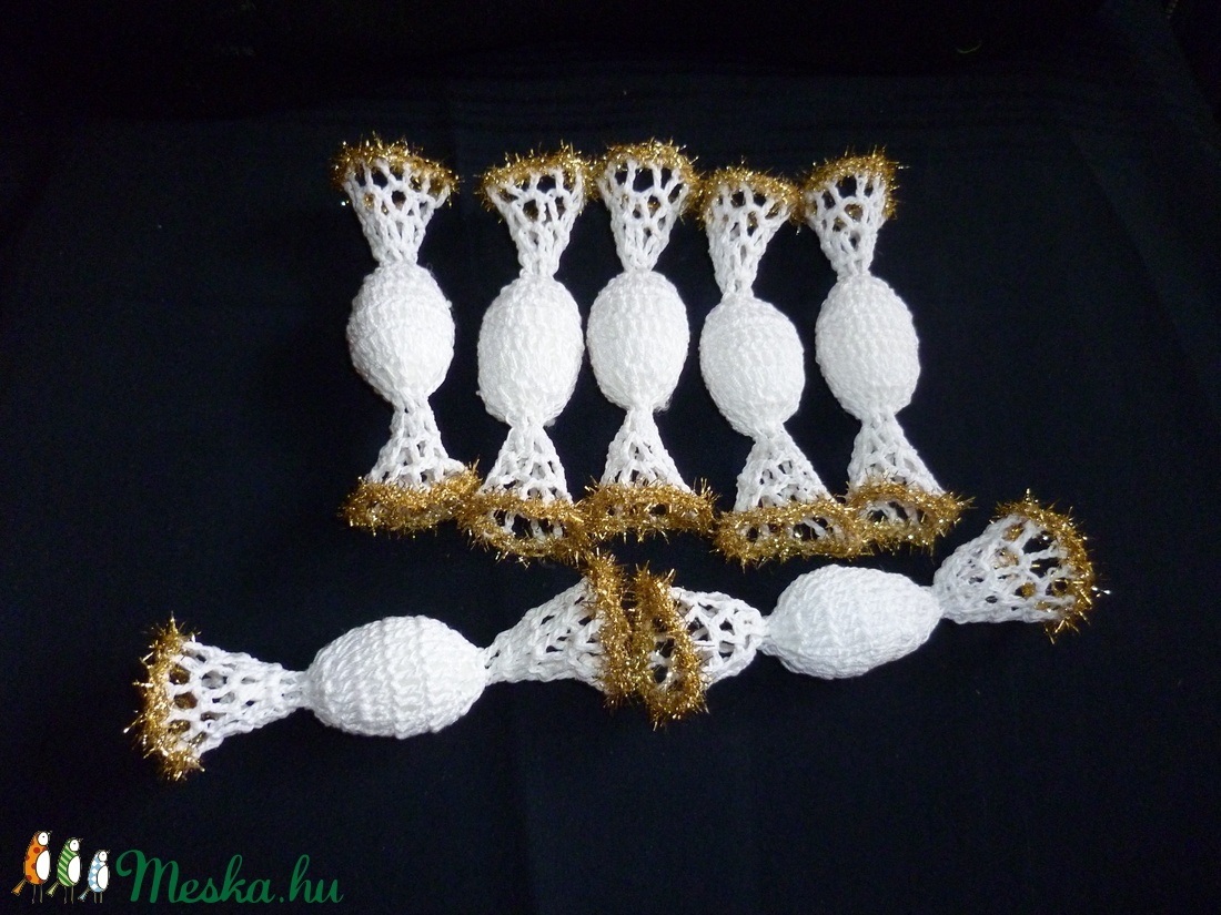 Horgolt díszek -  - Meska.hu
