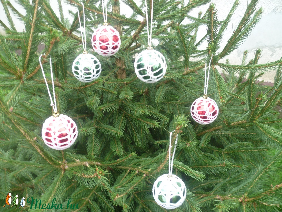 Horgolt díszek -  - Meska.hu