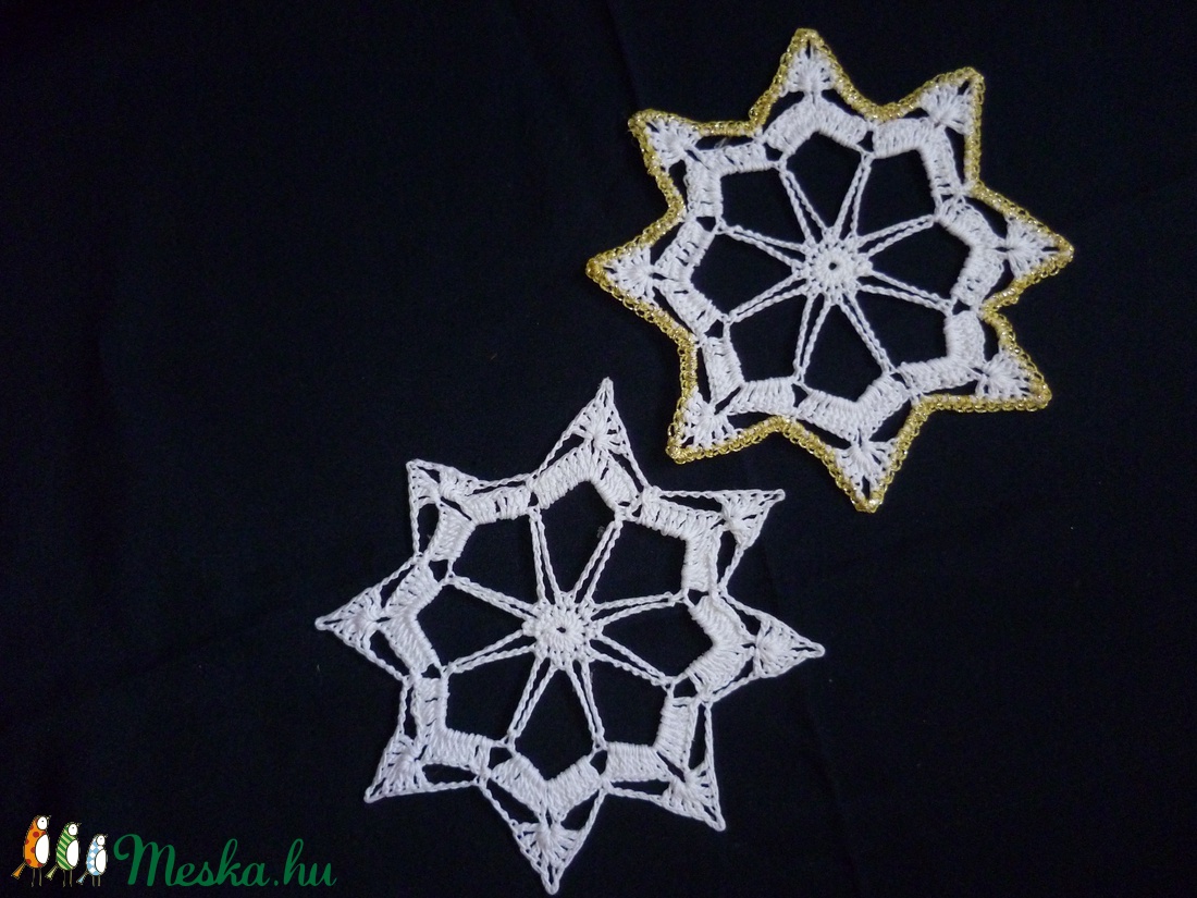 Horgolt díszek -  - Meska.hu