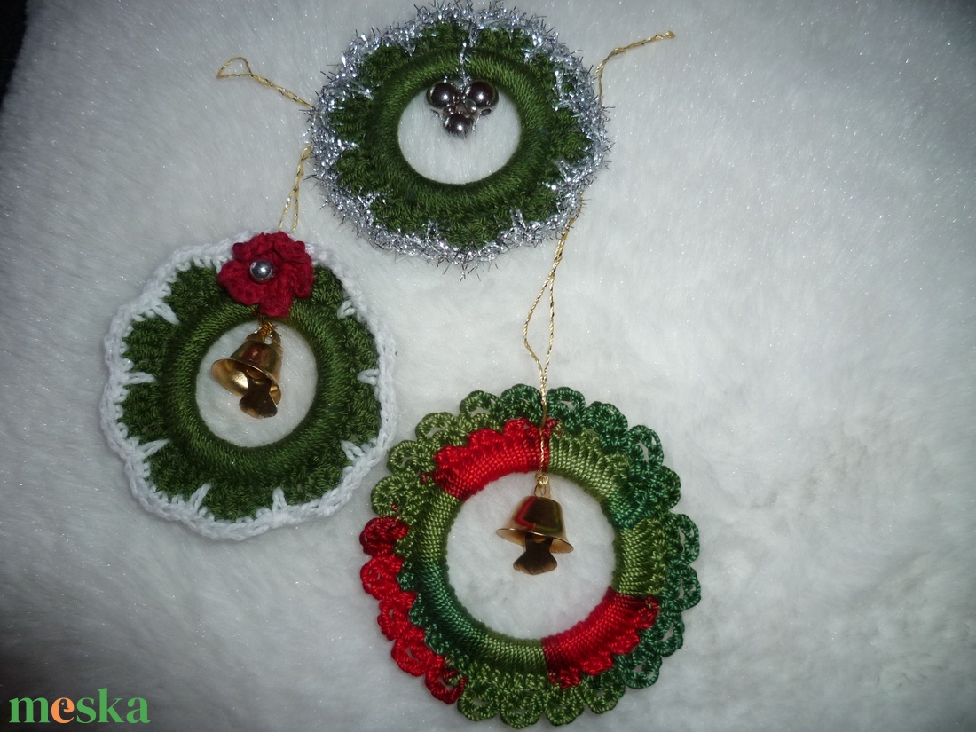 Fenyőfa díszek - karácsony - karácsonyi lakásdekoráció - karácsonyfadíszek - Meska.hu