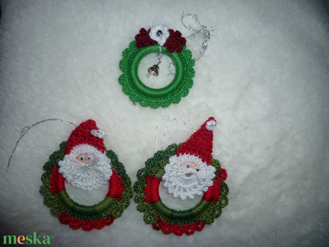 Fenyőfa díszek - karácsony - karácsonyi lakásdekoráció - karácsonyfadíszek - Meska.hu