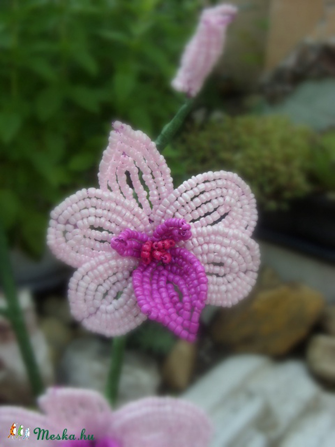 Orchidea gyöngyből -  - Meska.hu