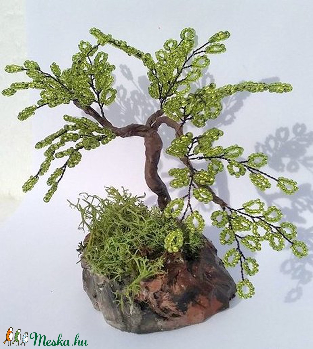 Mini bonsai zöld - - Meska.hu Mini bonsai zöld - - Meska.hu