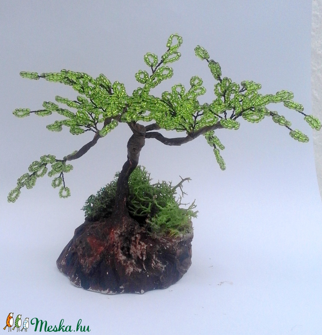 Mini bonsai zöld - - Meska.hu Mini bonsai zöld - - Meska.hu