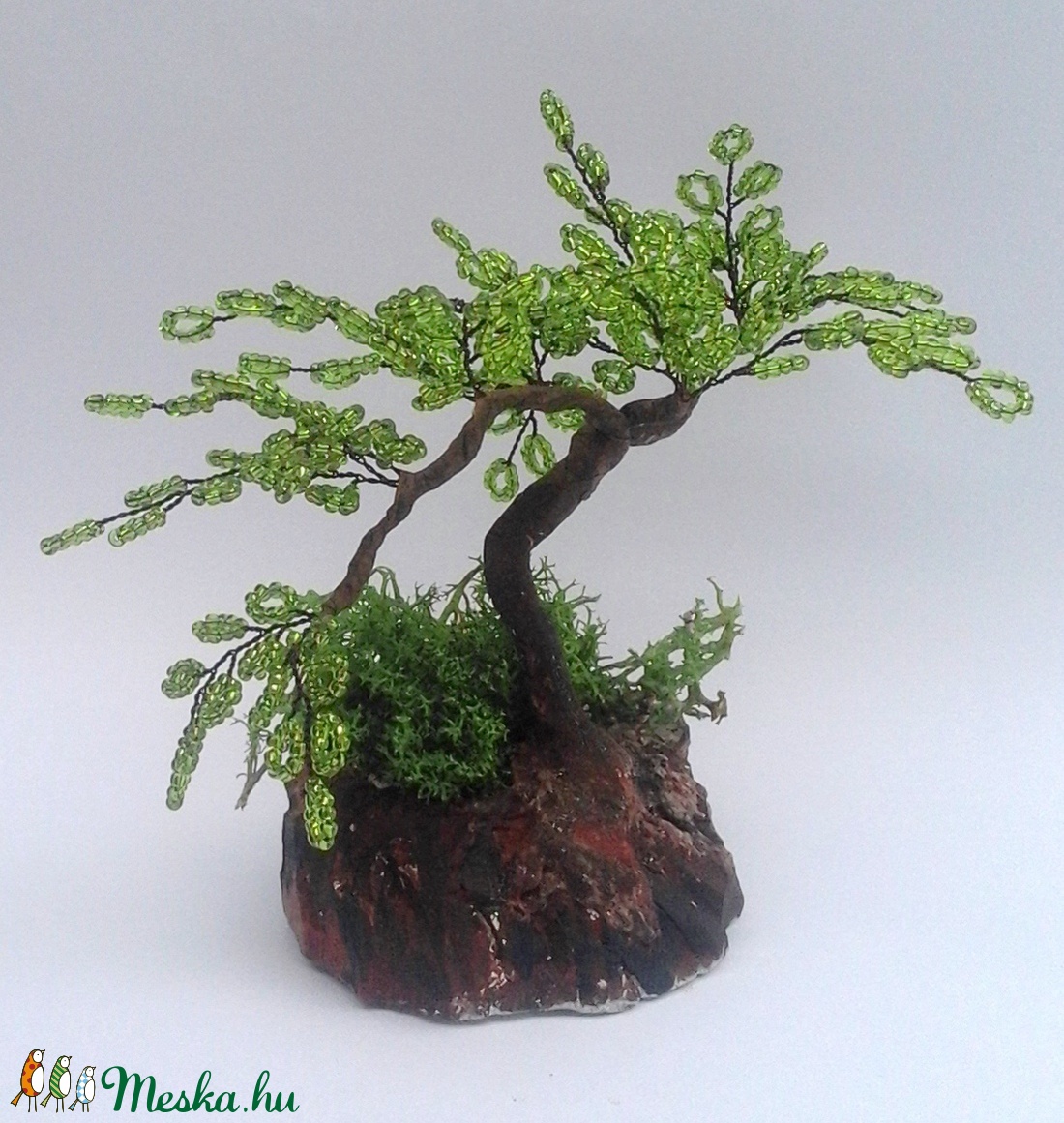 Mini bonsai zöld - - Meska.hu Mini bonsai zöld - - Meska.hu
